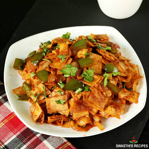 Chilli kothu porotta