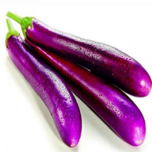 Lange aubergine